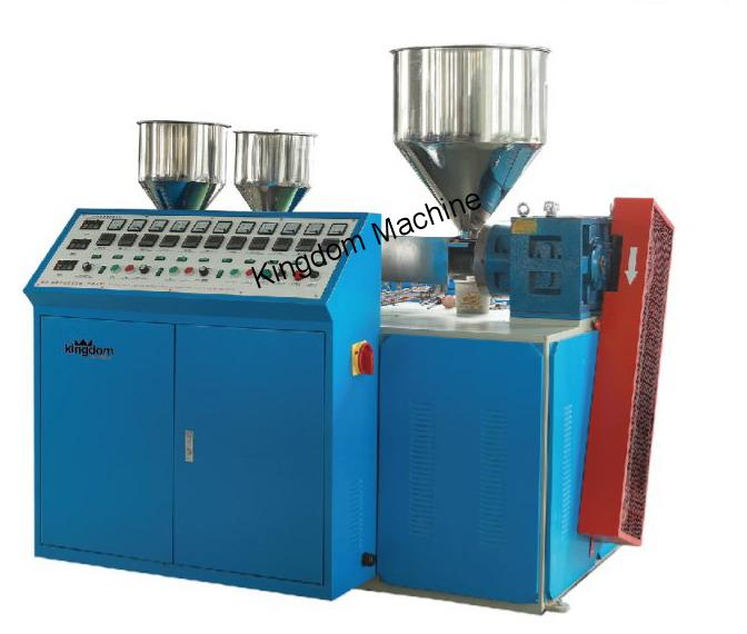 maquina para hacer popotes de tres colores