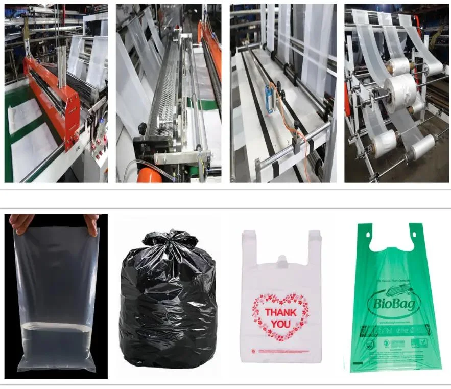 6 Lines Plastic Bag Making Machine 6 Lines Plastic Bag Making Machine