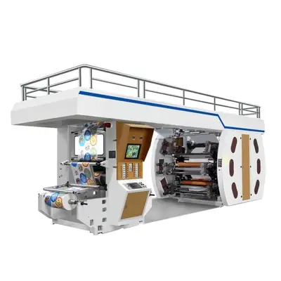Central Drum Flexo Printing Machine