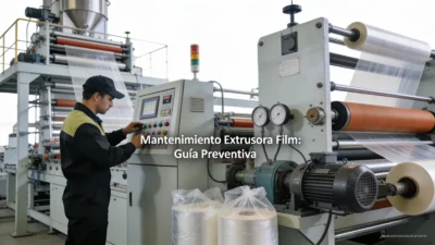 Kingdom Machine fabrica l&iacute;neas completas de extrusi&oacute;n de pel&iacute;cula soplada que requieren mantenimiento preventivo estructurado